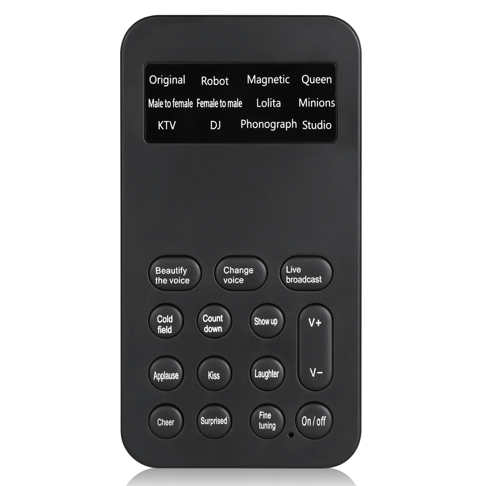 Máy Hiệu Ứng Âm Thanh Mini Voice Changer Card Plug & Play 8 Hiệu Ứng Âm Thanh Để Phát Trực Tiếp