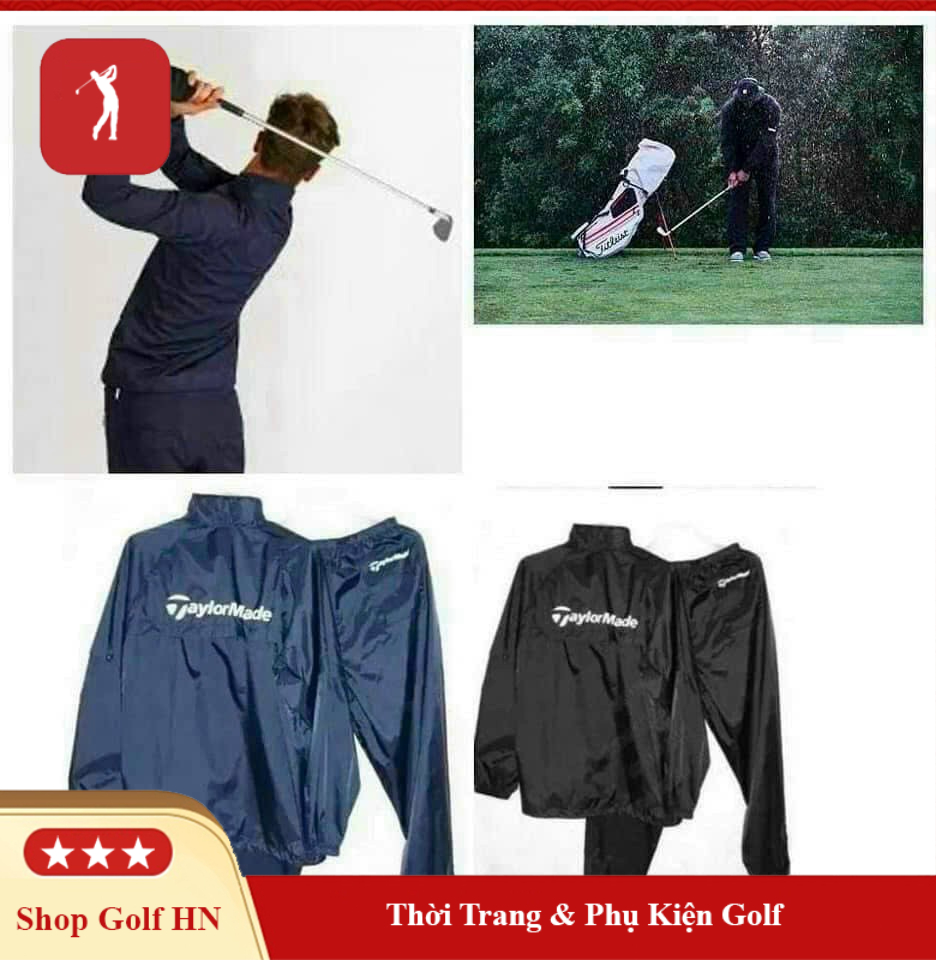 Áo mưa golf Nam Nữ siêu nhẹ chống nước tốt hàng cao cấp AR004