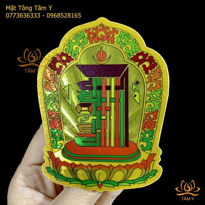 Miếng dán Thời Luân Kim Cang Kalachakra