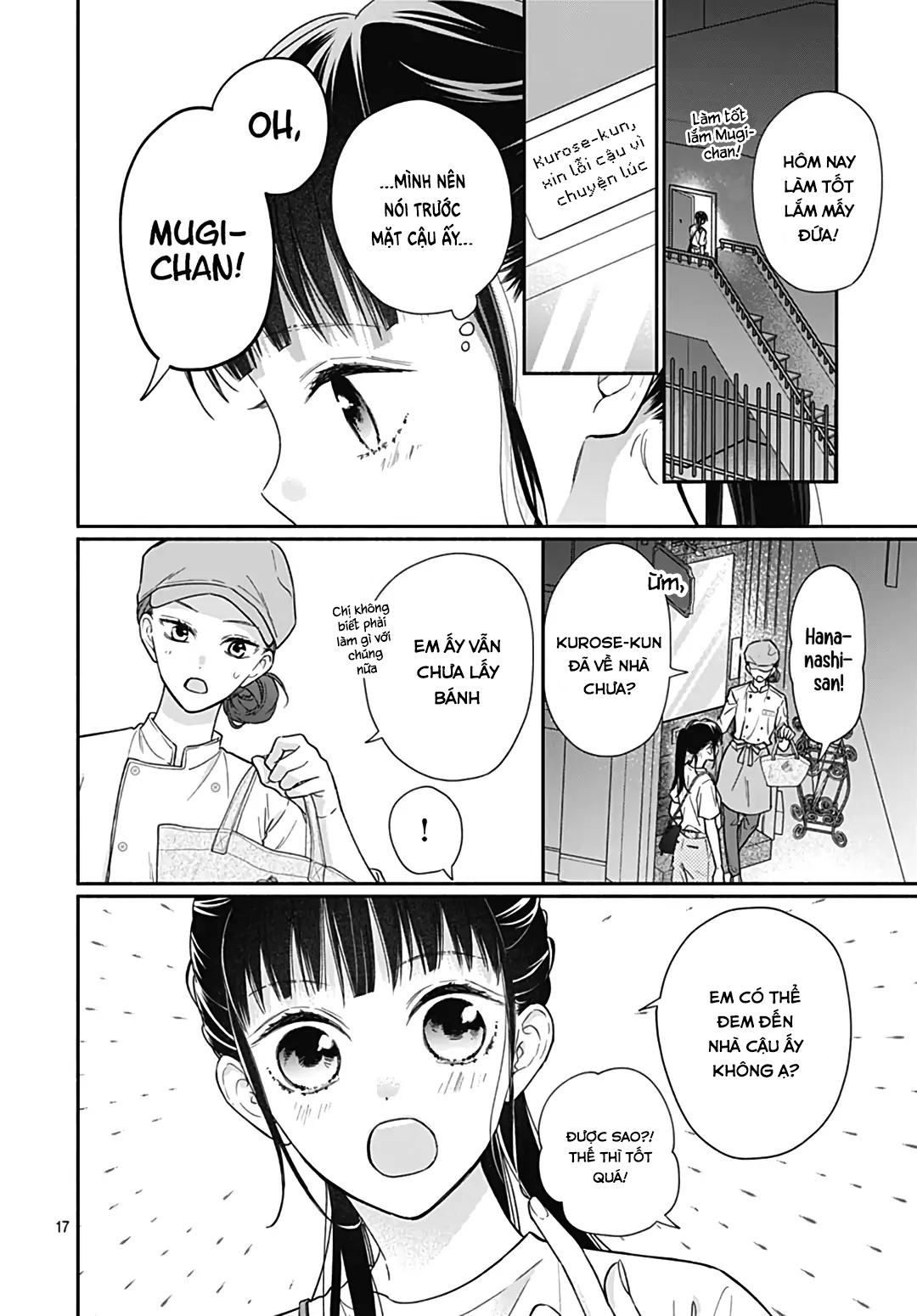 màu hồng và ớt chuông chapter 15 17