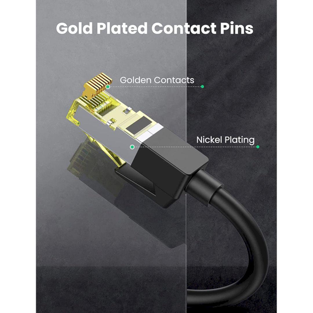 Ugreen UG80413NW148TK 2M OD6.5mm Màu Đen Cáp Cat7 nối dài - HÀNG CHÍNH HÃNG