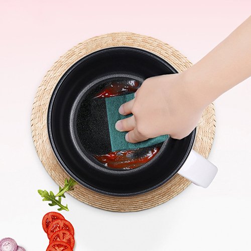 Nồi điện đa năng hiệu Lotor chống dính cao cấp, nồi lẩu mini dung tích 1,3L có thể điều chỉnh nhiệt độ , nồi lẩu đa năng có lồng hấp tiện lợi, nồi nấu lẩu chống dính với thiết kế nhỏ gọn dễ dàng vệ sinh- Hàng nhập khẩu