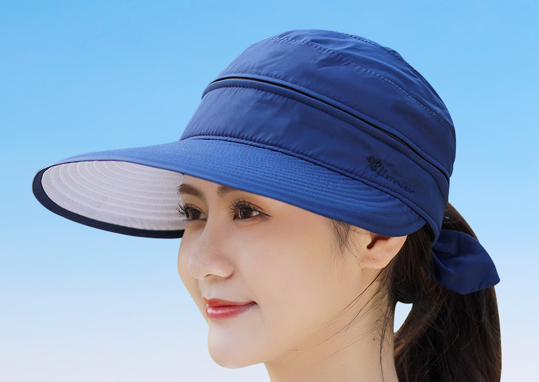 Mũ rộng vành chống nắng khẩu trang tạo kiểu, nón chống nắng chống tia cực tím cao cấp