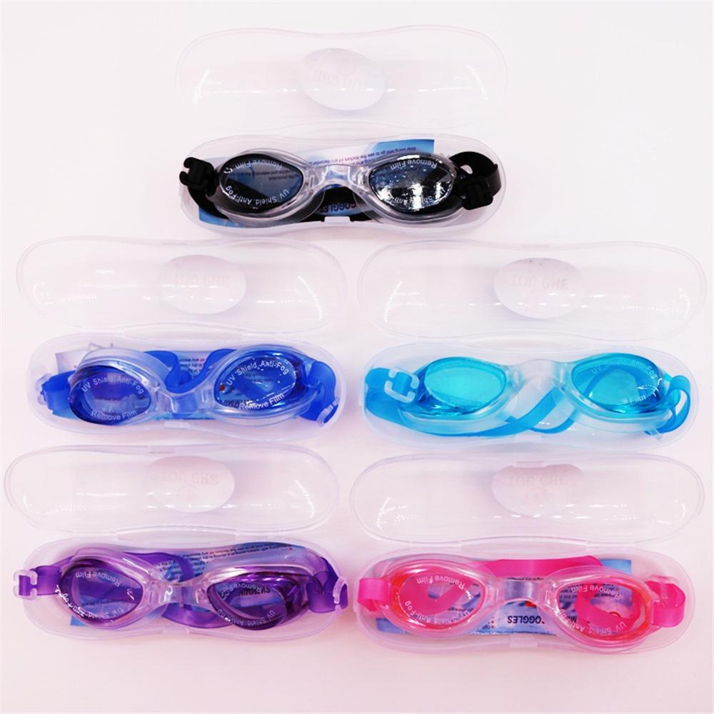 Kính Bơi Silicone Chống Nước/Sương Mù/Tia UV Nhiều Màu Tùy Chỉnh Cho Người Lớn