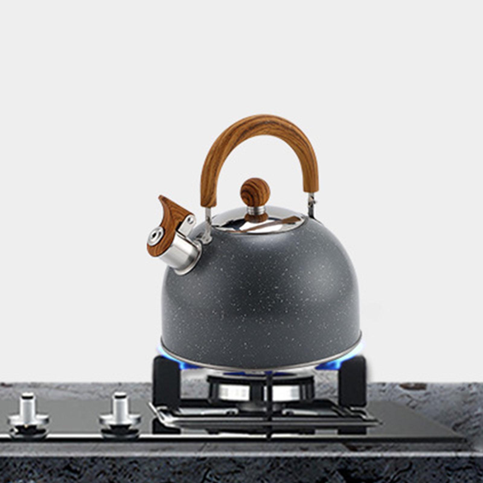 Whistling Tea Kettle Anti Scalding Handle Cookware Teapot Water Pitcher