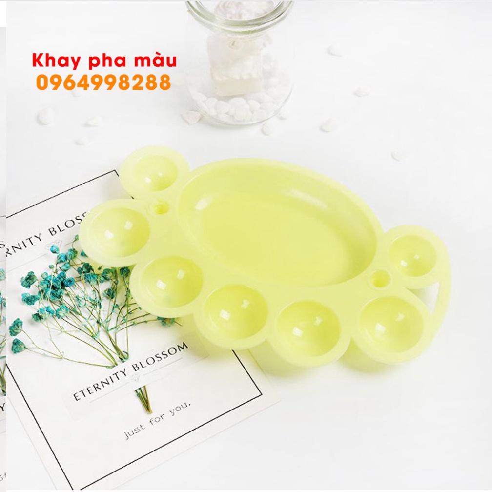 Khay pha màu hình con Cua cho các Bé thỏa sức sáng tạo như họa sĩ chuyên nghiệp