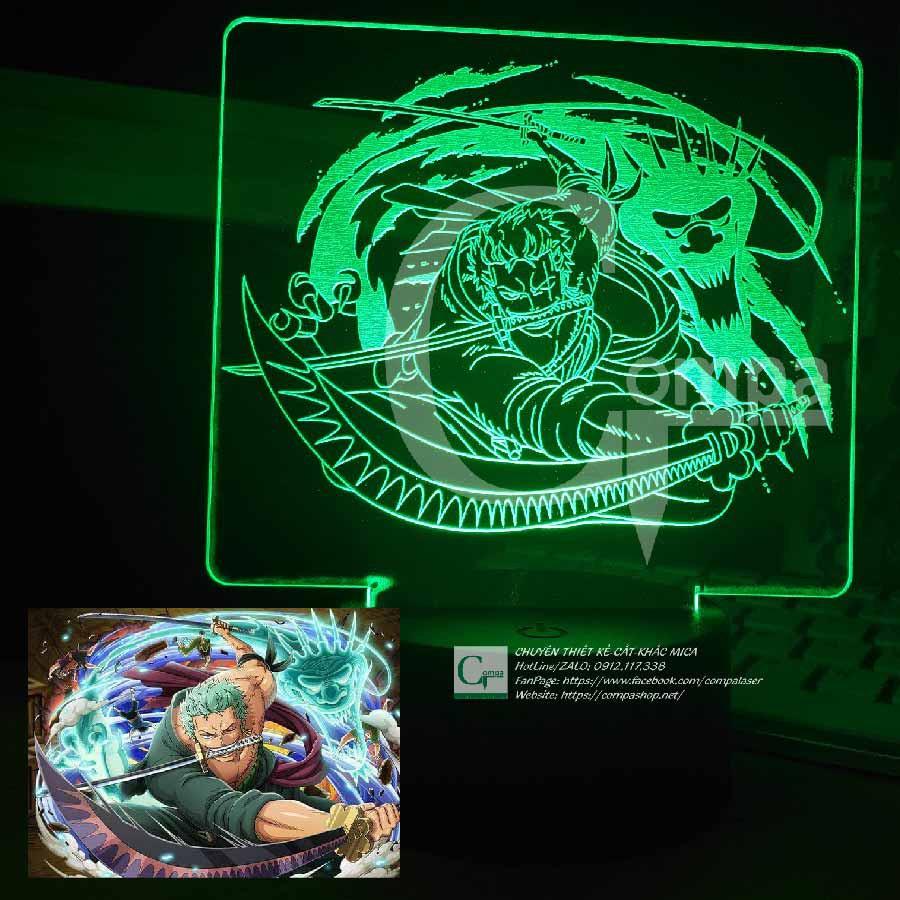 Đèn Ngủ One Piece Roronoa Zoro Siêu Ngầu Type 02