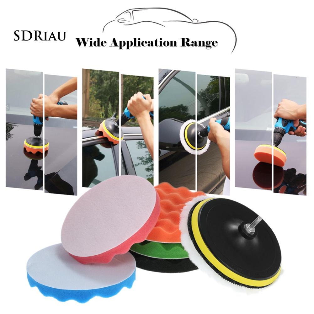 Set 7 Miếng Xốp Đánh Bóng Xe Hơi 180mm