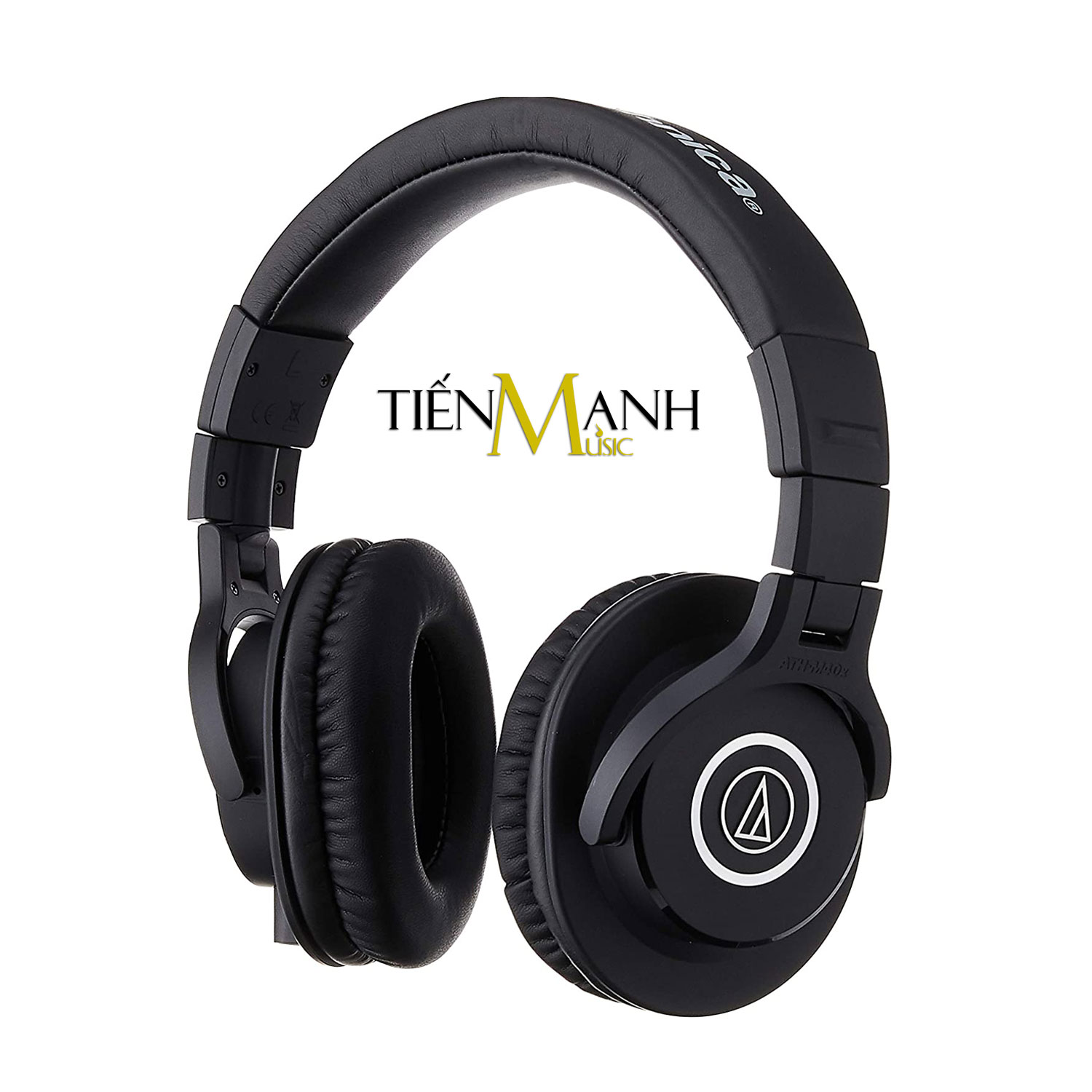 Tai Nghe Kiểm Âm Audio Technica ATH-M40X Studio Monitor Headphones Professional ATH M40X - Kèm dây line 3m, 3m dây xoắn, đầu chuyển 3.5-6.3mm, Túi Đựng, Móng Gẩy DreamMaker