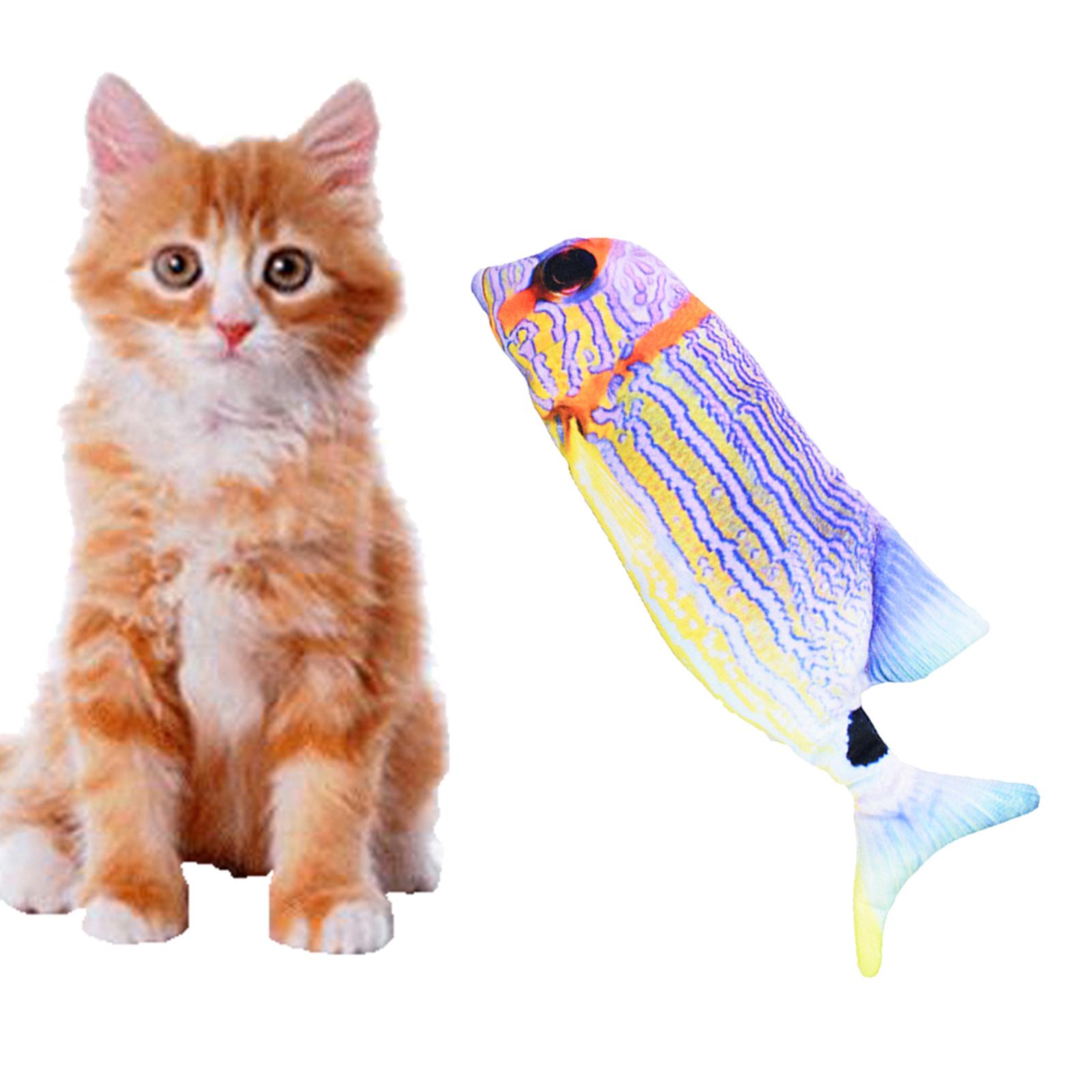 Moving Fish Toys Realistic Plush Electric Wagging Toy Rainbow Fish