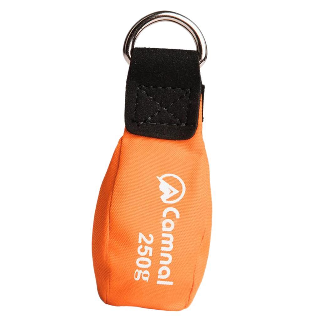 250g Arborist Throw Weight Bag Tree Climbing Rigging Equipment  Orange