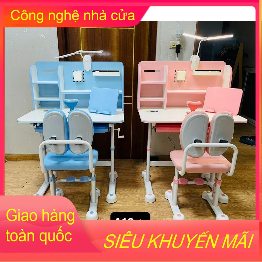 Bộ Bàn Ghế Học Sinh A16+ Chống Cận Chống Gù Kèm Quà Tặng