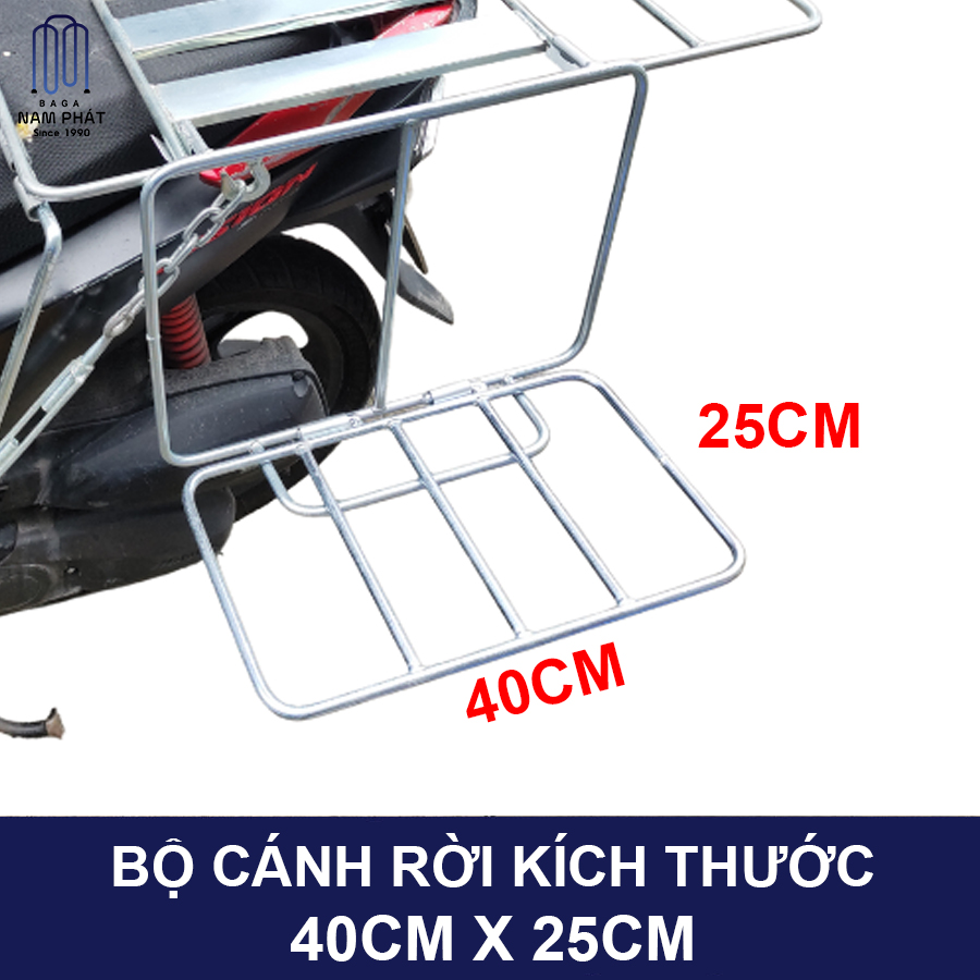 Baga chở hàng mở cốp xăng đặc Kèm Bộ Cánh Nam Phát