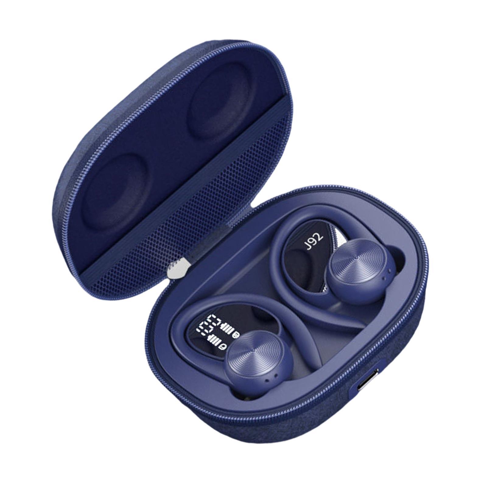Bluetooth 5.0 Wireless Earbuds with Ear Hooks with Mic Stereo for Running