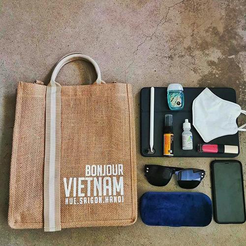 Túi vải đay Bonjour Vietnam VB-MH008 ver2