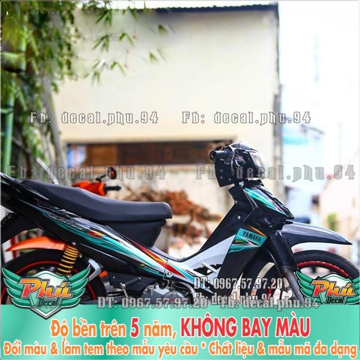 Tem rời Sirius xanh đen trắng  -1