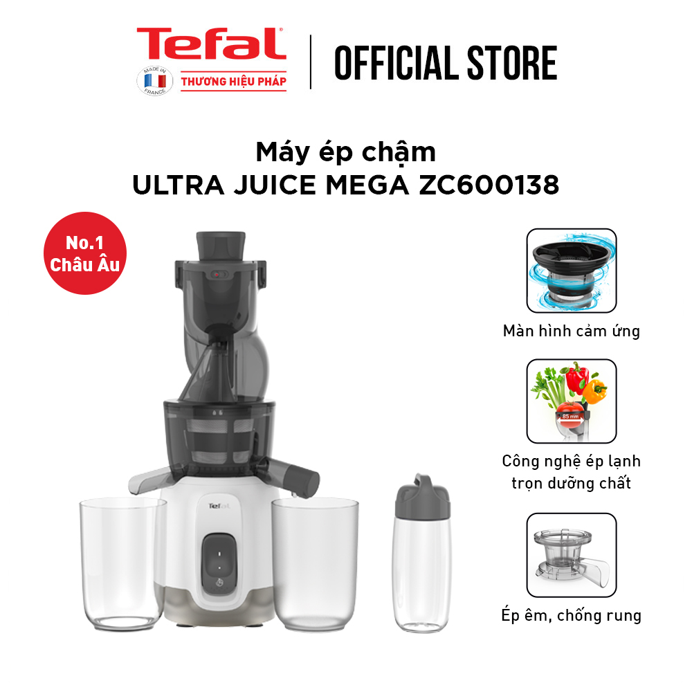 Máy ép chậm trái cây Tefal ZC600138 - Hàng chính hãng