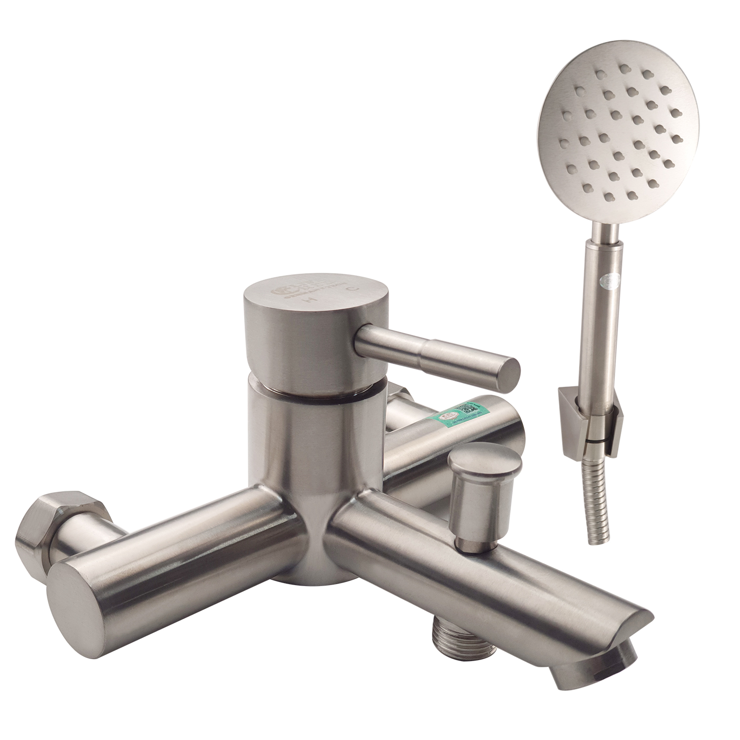 Bộ vòi sen nóng lạnh Inox SUS 304 Eurolife EL-1201