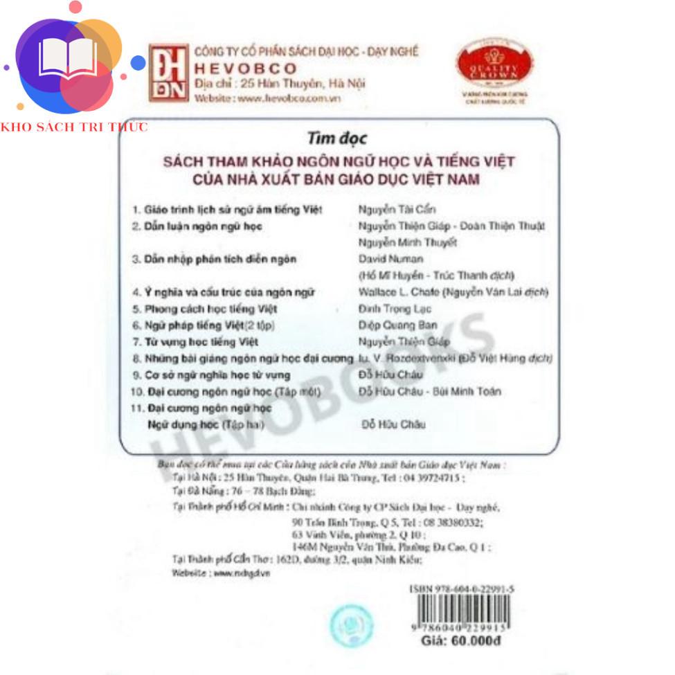 Sách - Cơ Sở Ngôn Ngữ Học Và Tiếng Việt