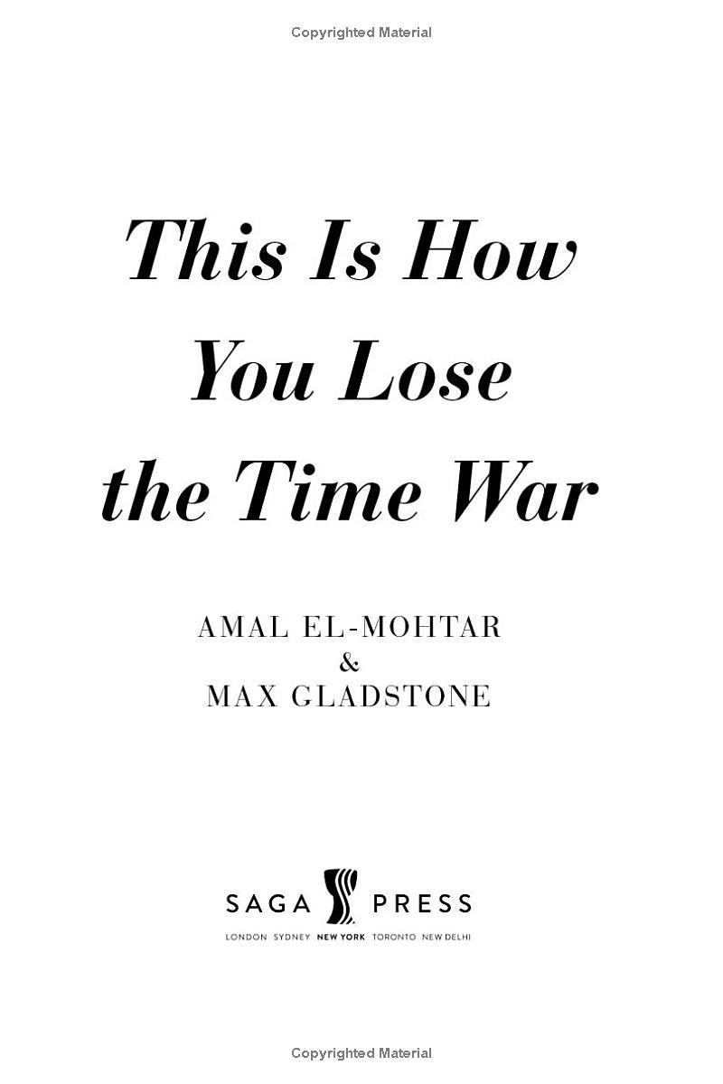 Sách ngoại văn: This Is How You Lose The Time War