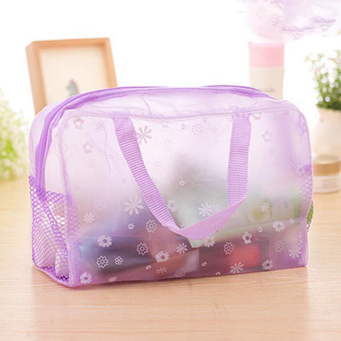 Túi đựng đồ mỹ phẩm chống thấm nước trong suốt Vbig Mart