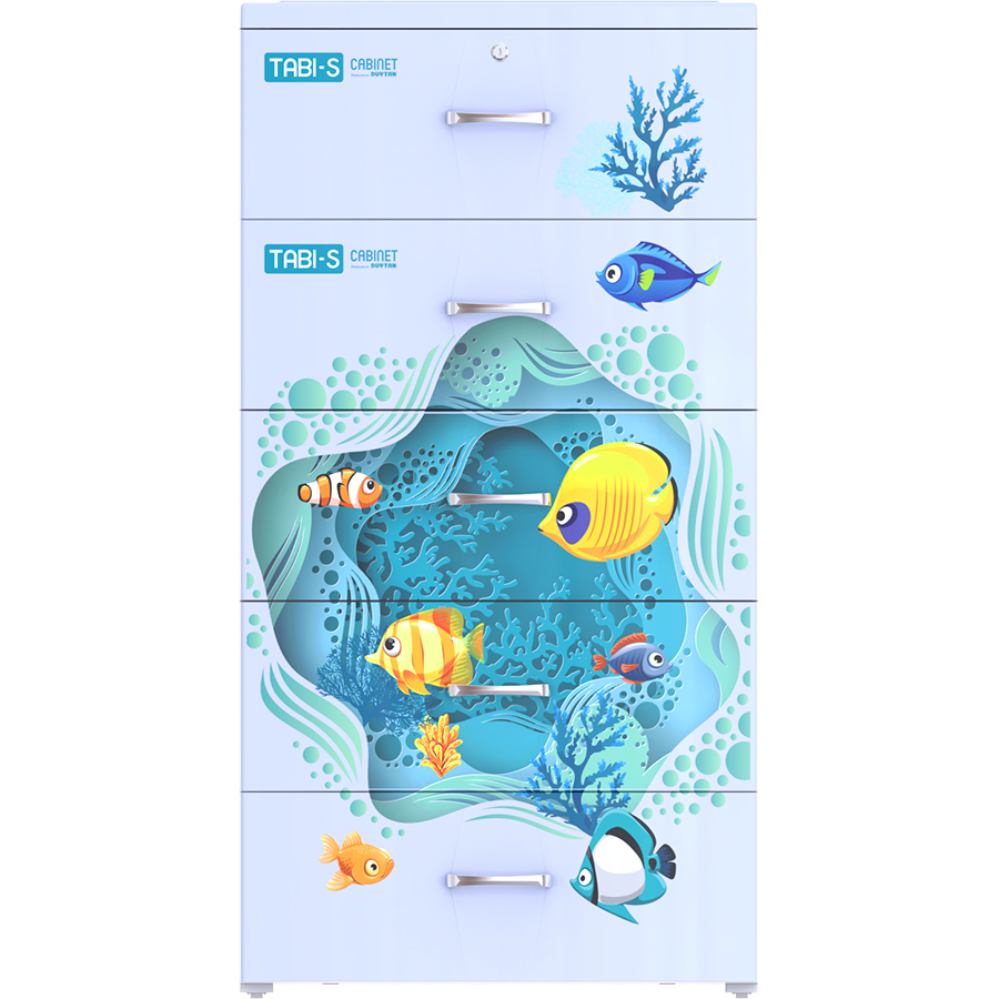 Tủ nhựa Tabi-S 5 ngăn Duy Tân