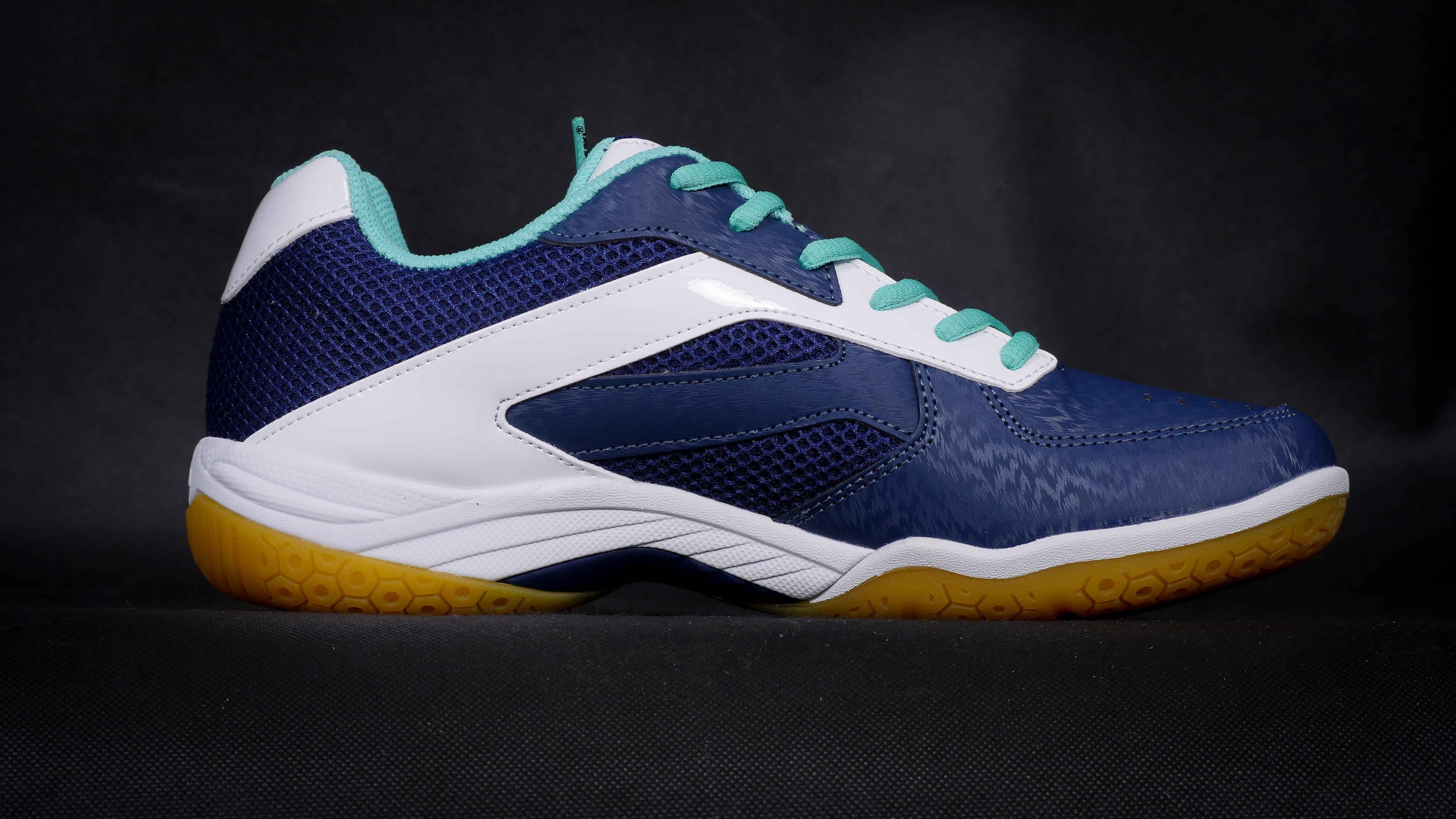 Giày Cầu Lông awasaki K086 Xanh Nhạt - Đế Kép Form Ôm Chân