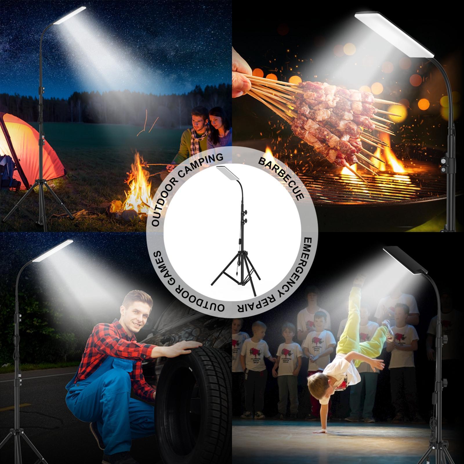 Camping LED Lights USB Charger for Backyard Camping BBQ