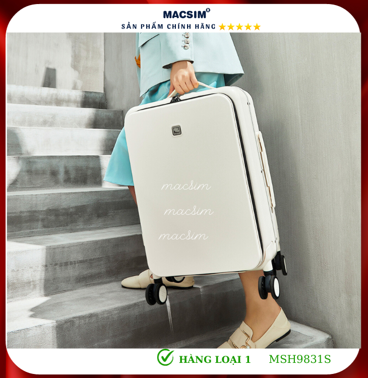 Vali cao cấp Macsim Hanke MSH9831S - Hàng loại 1