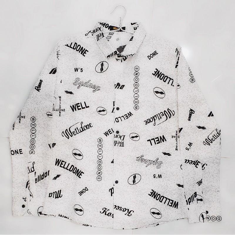 Áo Sơ Mi Nam Nữ Dài Tay Áo Somi Cặp Đôi Form Chuẩn Unisex