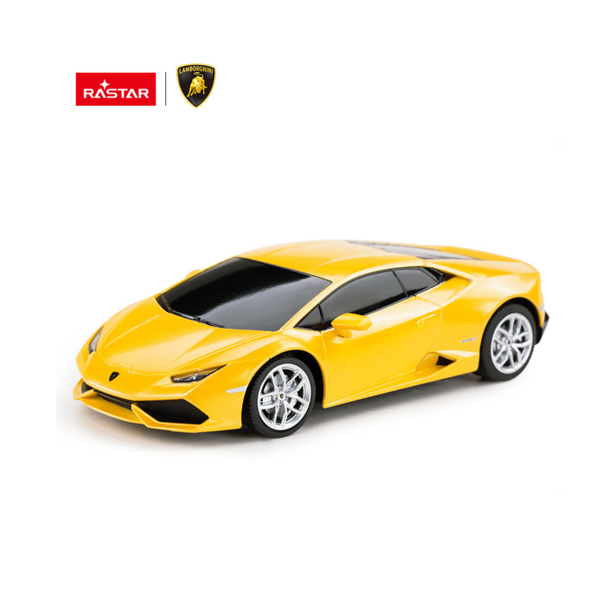 Đồ Chơi Xe Điều Khiển 1:24 Lamborghini Huracan LP 610-4 Vàng RASTAR R71500-YEL