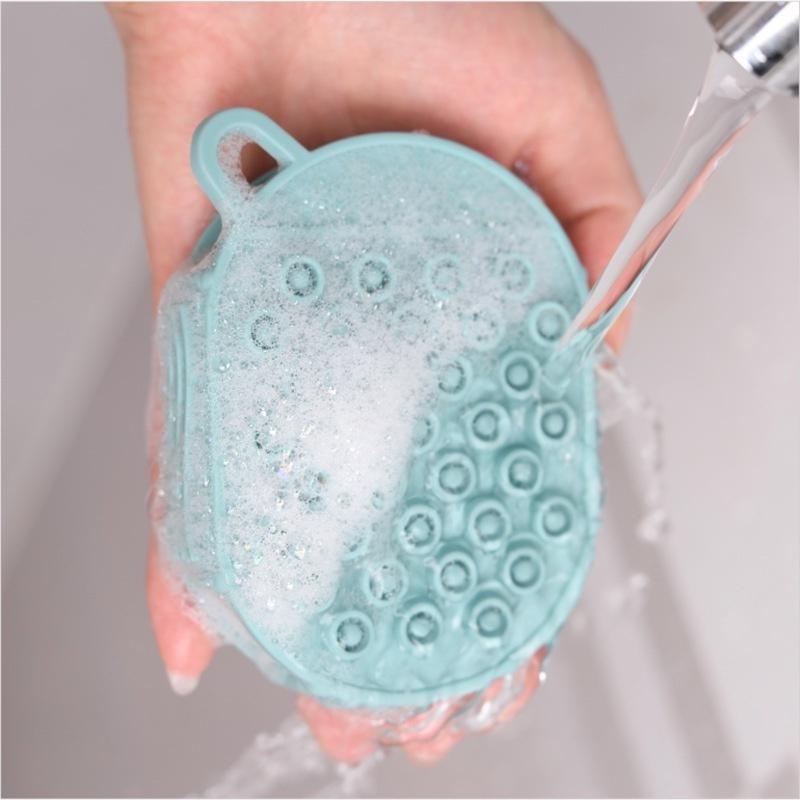 Găng Tay Cao Su Mềm Dùng Để Tắm Rửa Tiện Dụng