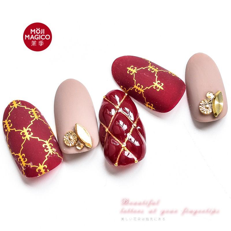 Sticker nails Magico họa tiết tráng gương - hình dán móng 3D 450