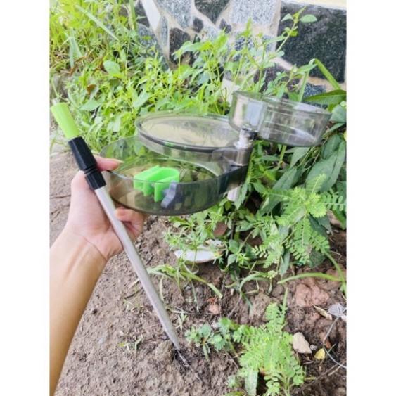 Sale to sale Khay đựng mồi câu đài 3 tầng trong suốt Cao Cấp Đường kính: 17.2cm - uy tín - xả hàng tồn