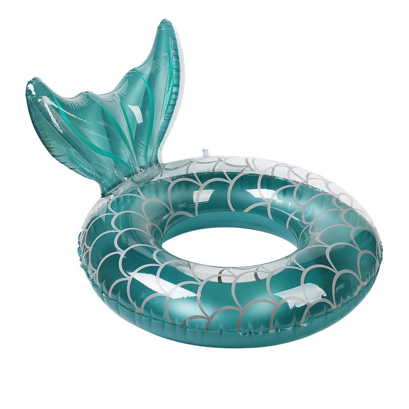 Phao bơi tròn đuôi cá PVC 80cm