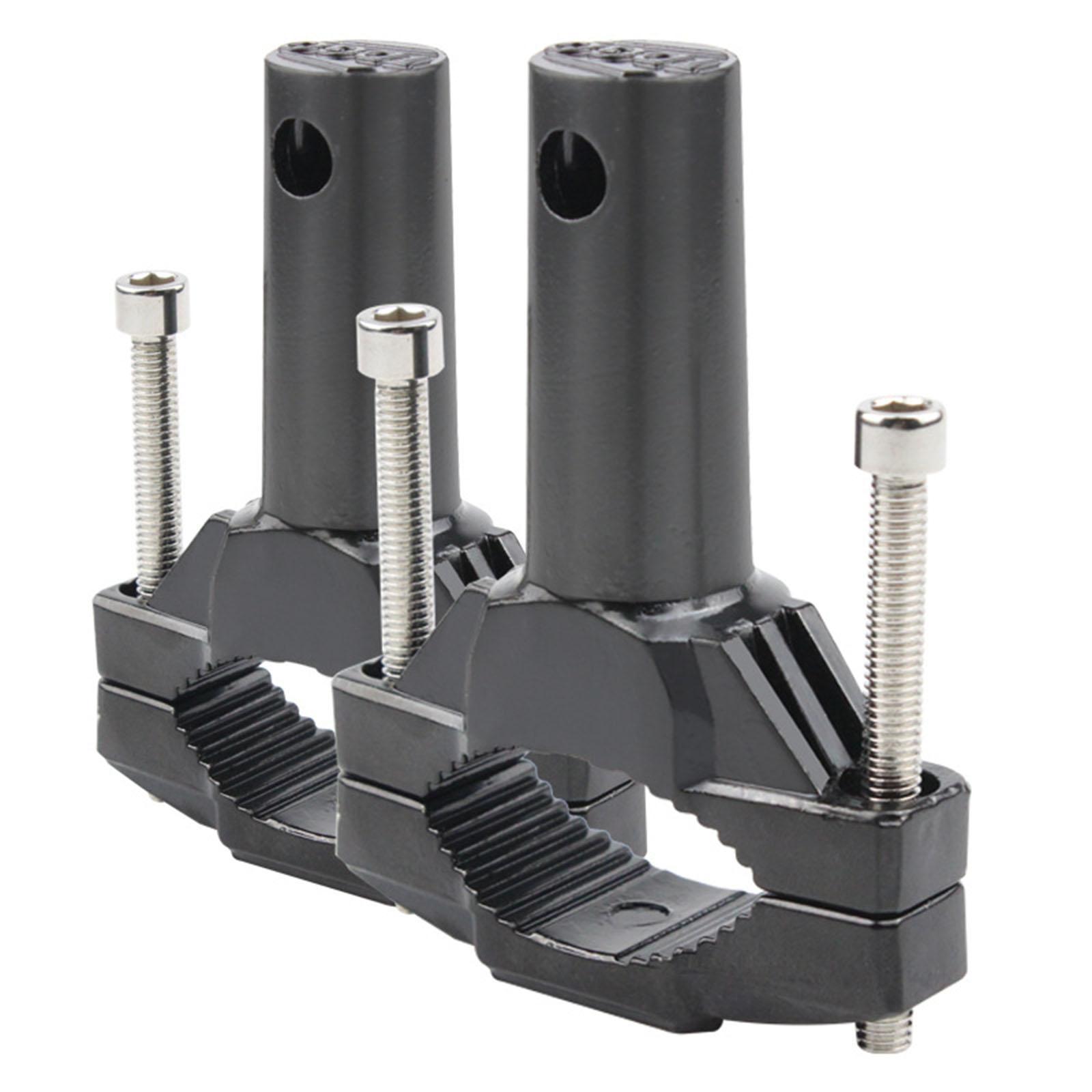 2x Mount Bracket Headlight Stand Frame Support for Motorcycle Bumper LED Light