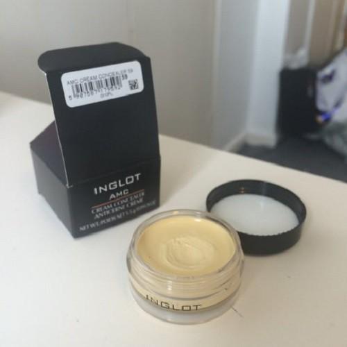 Hũ kem che khuyết điểm Inglot Face Amc Cream Concealer (5.5g)