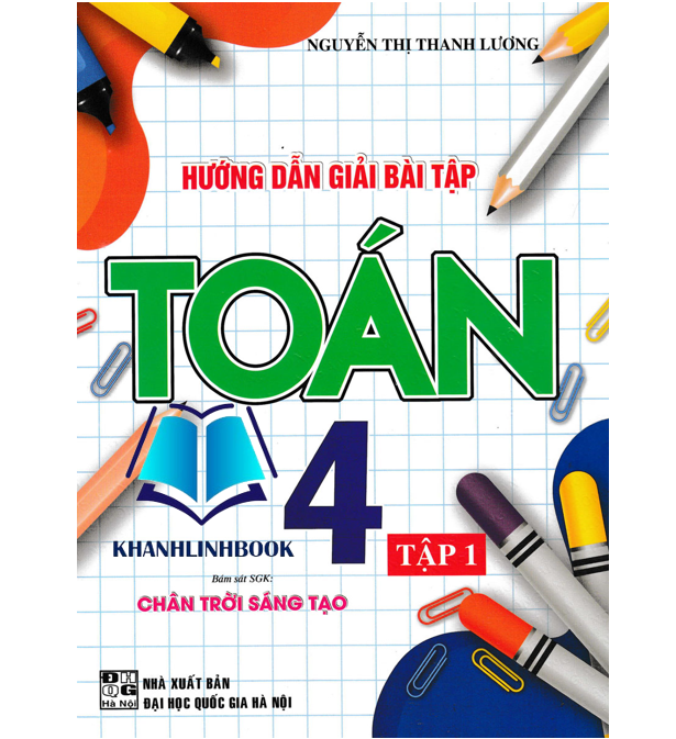 Sách - Combo Hướng Dẫn Giải Bài Tập Toán 4 - Tập 1 + 2