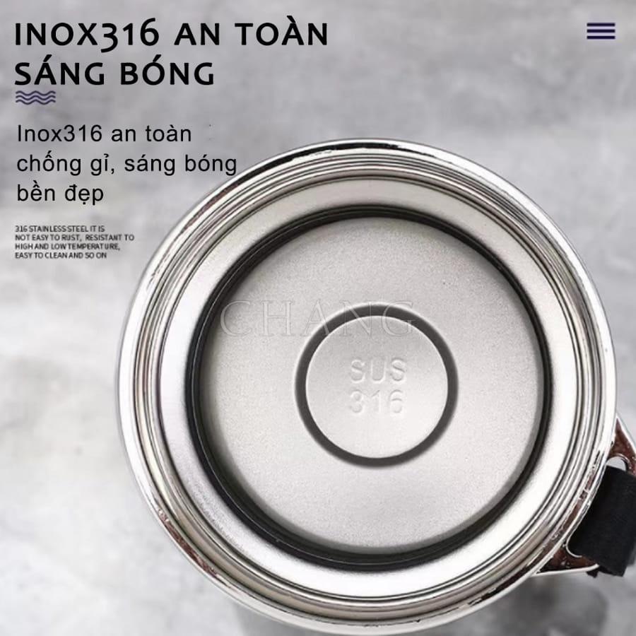 Bình Giữ Nhiệt Nóng Lạnh Lõi Thép Inox 304 Bình Chân Không Cách Nhiệt Kèm Bộ Lọc Thể Thao Bằng Thép Không Gỉ