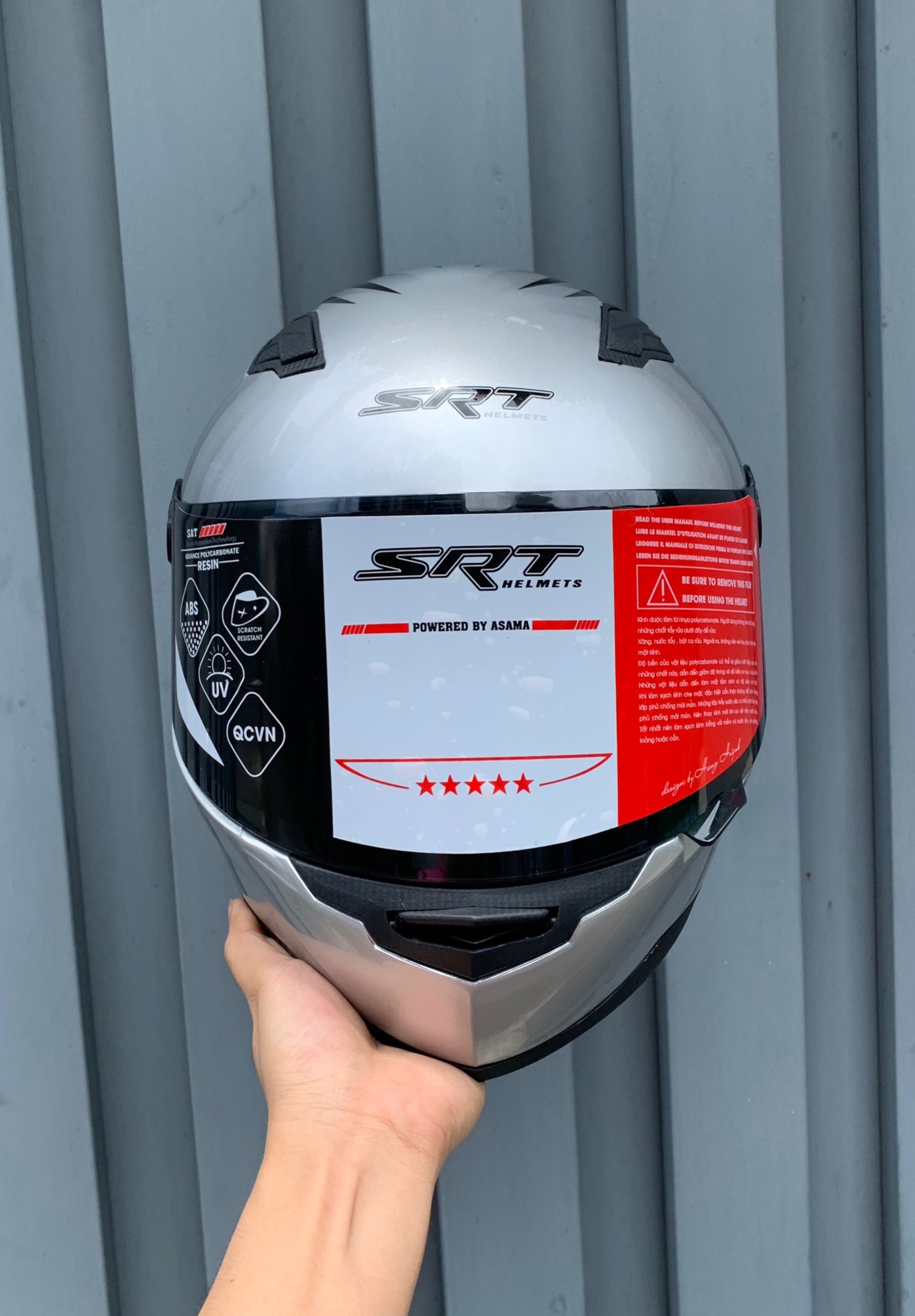 Mũ bảo hiểm fullface SRT Tem Nhện - Yohe