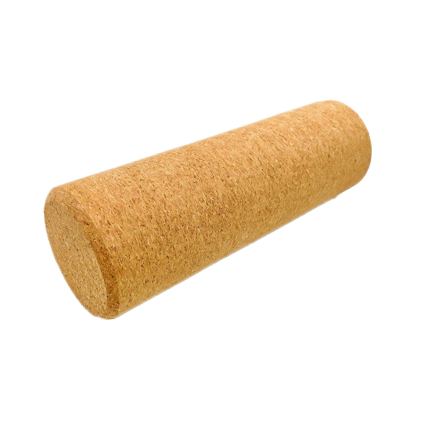 Cork Yoga Pillar Core Exercises Muscle Massage Roller