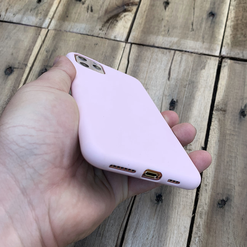 Ốp lưng dẻo mỏng dành cho iPhone 11 Pro - Màu hồng