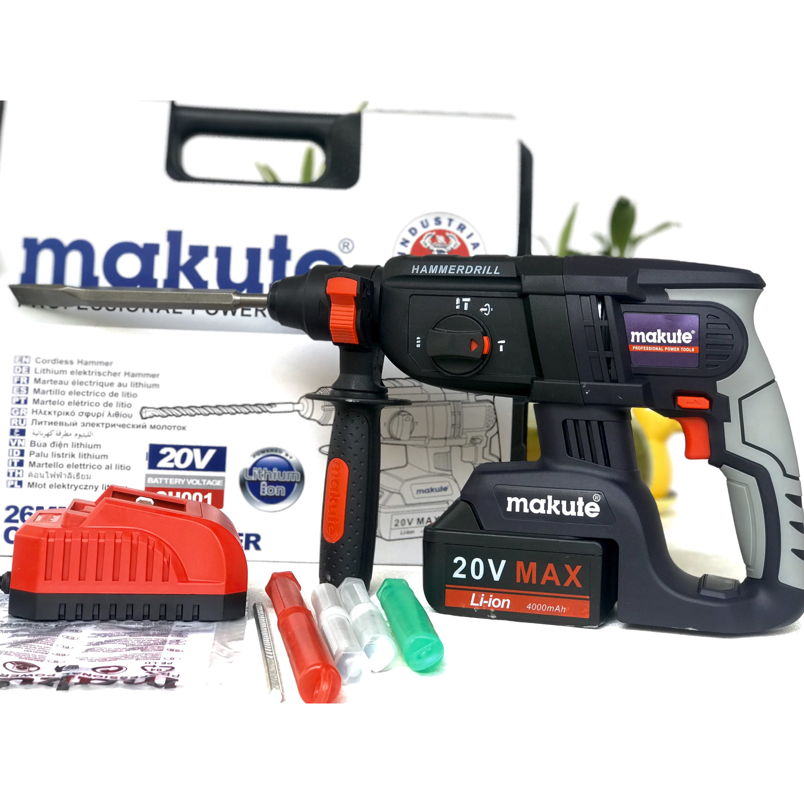 Máy khoan pin 3 chức năng 20V MAKUTE CH001 - Hàng chính hãng