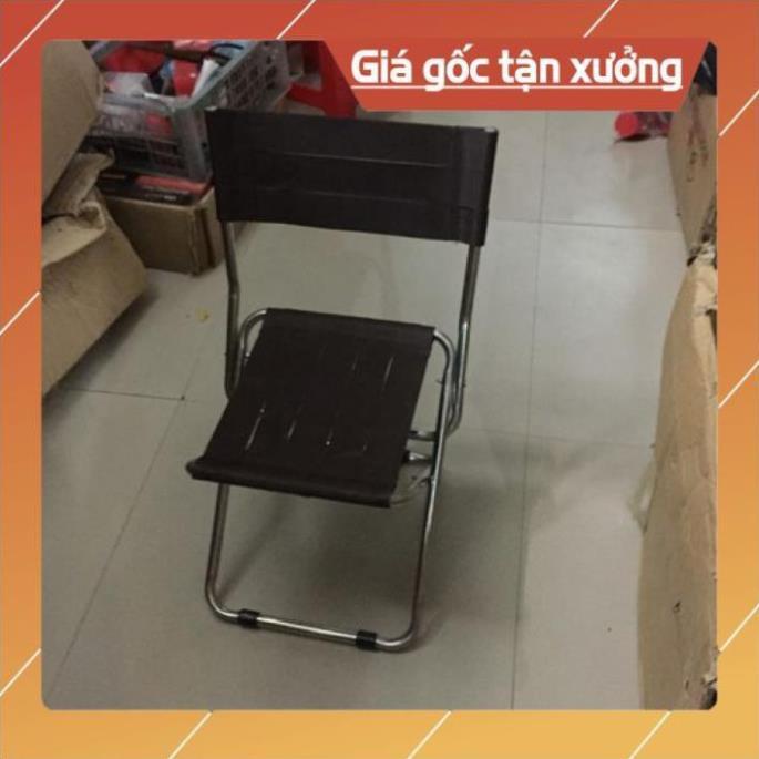 Ghế INOX Gập Tiện Lợi Có 2 SIZE Trung Và Lớn