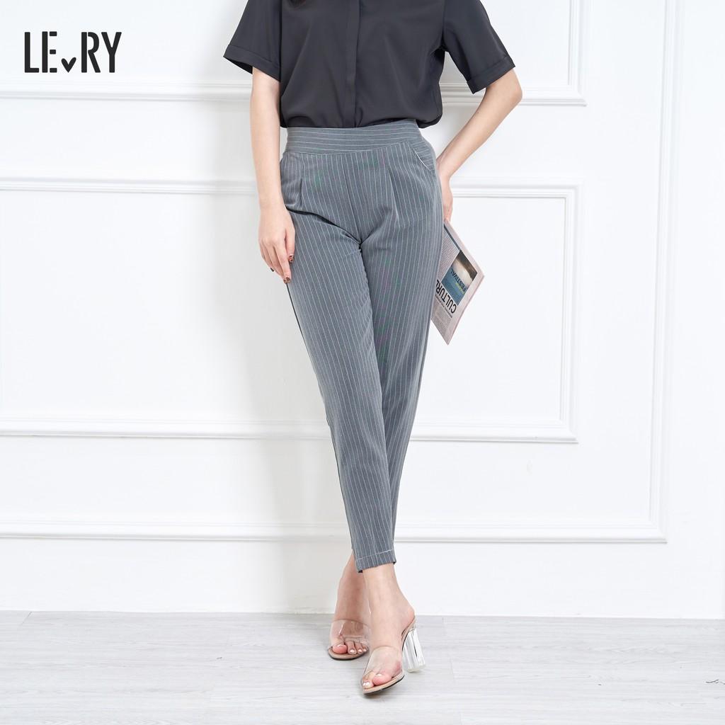 Quần big size cho chị em béo, quần công sở che bụng QD16