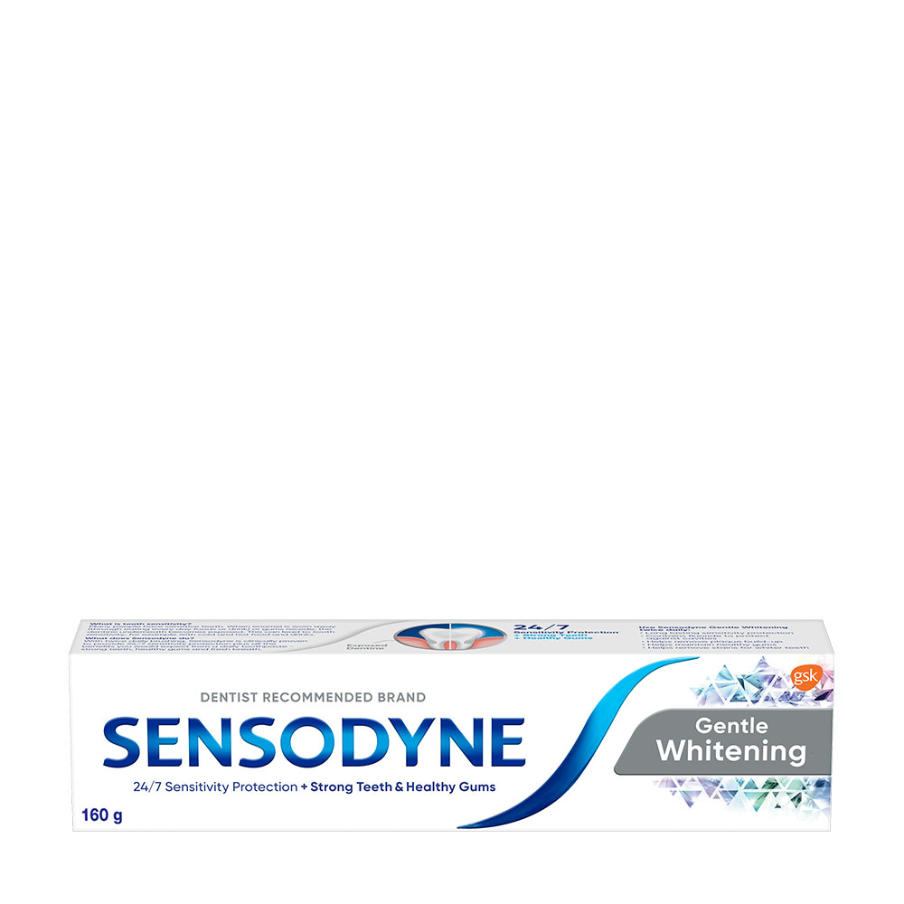 Kem Đánh Răng SENSODYNE Gentle Whitening Trắng Sáng (tuýp 160g)
