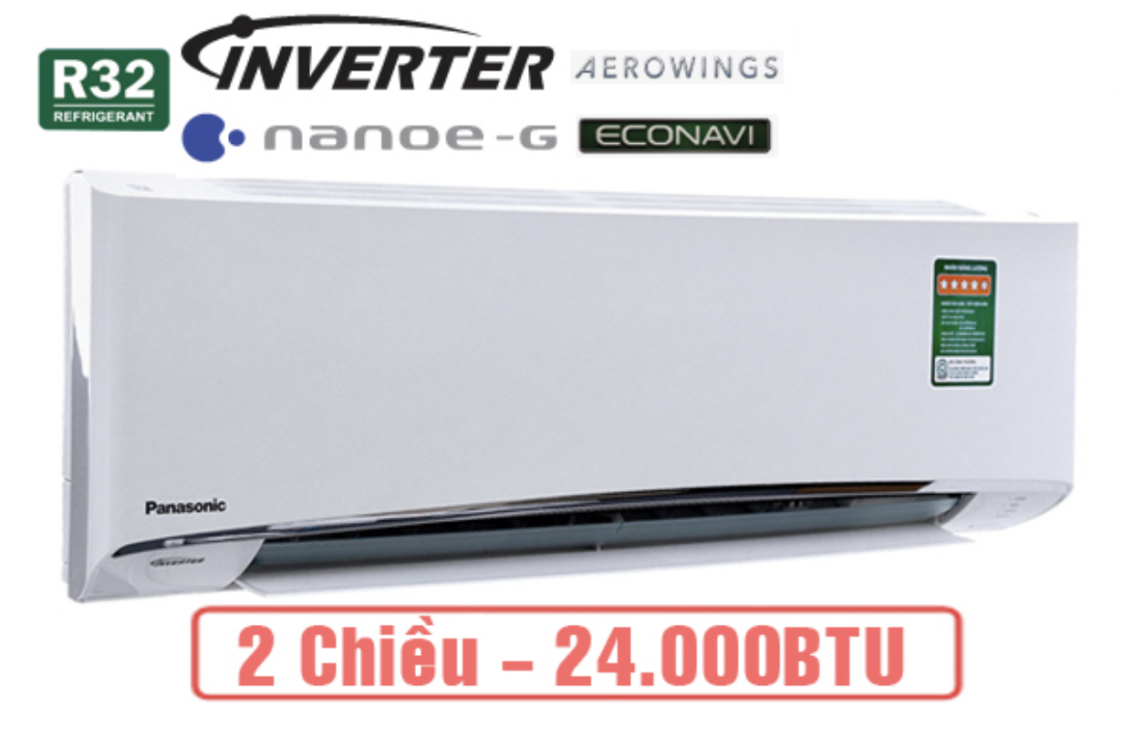 Điều hòa Panasonic 24000BTU inverter YZ24WKH-8(2 chiều)- Chỉ giao HN