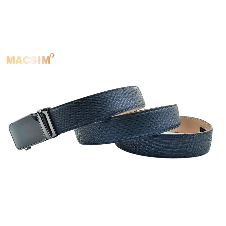 Thắt lưng nam da thật cao cấp nhãn hiệu Macsim MS048