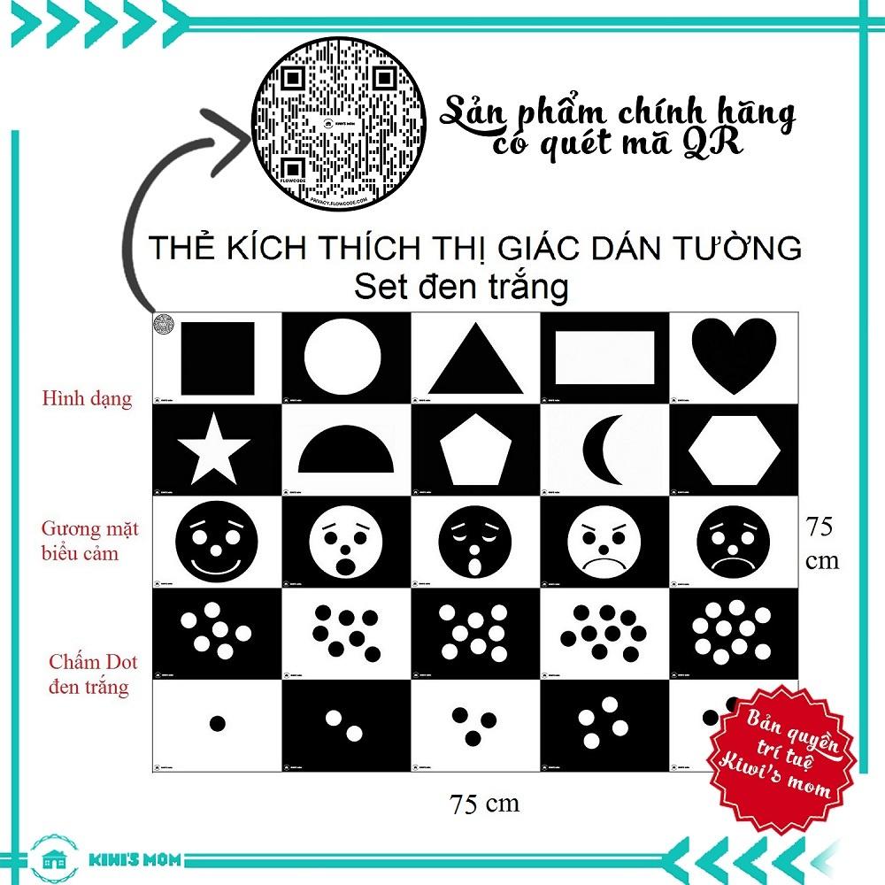 DECAL Kích thích thị giác KIWI'S MOM 4 lớp cao cấp chống nước