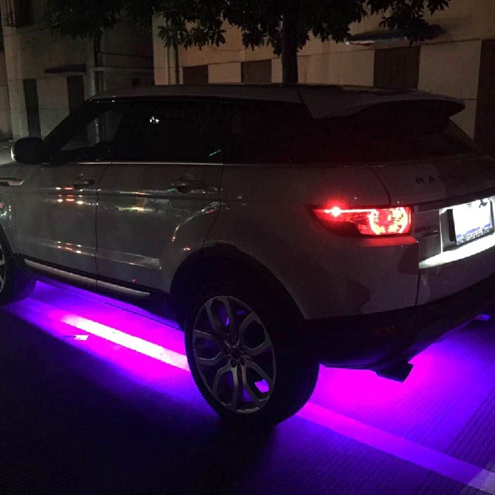 Bộ 4 Đèn Led Neon Chống Nước 8 Màu